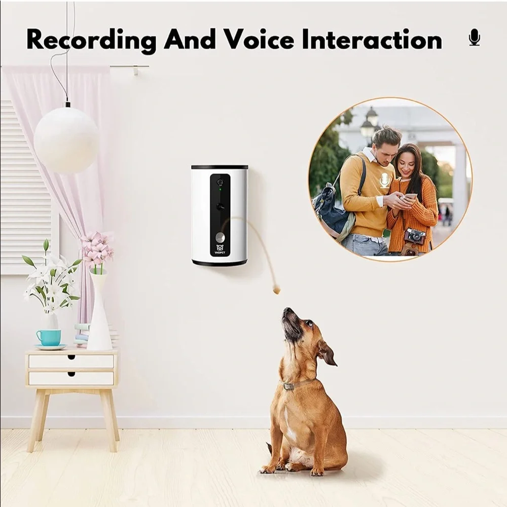WOPET doggy camera. Condition: 10/10. Only used for one month